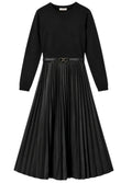 Abito lana e pelle twinset Milano