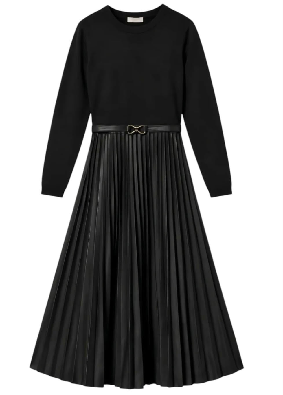 Abito lana e pelle twinset Milano