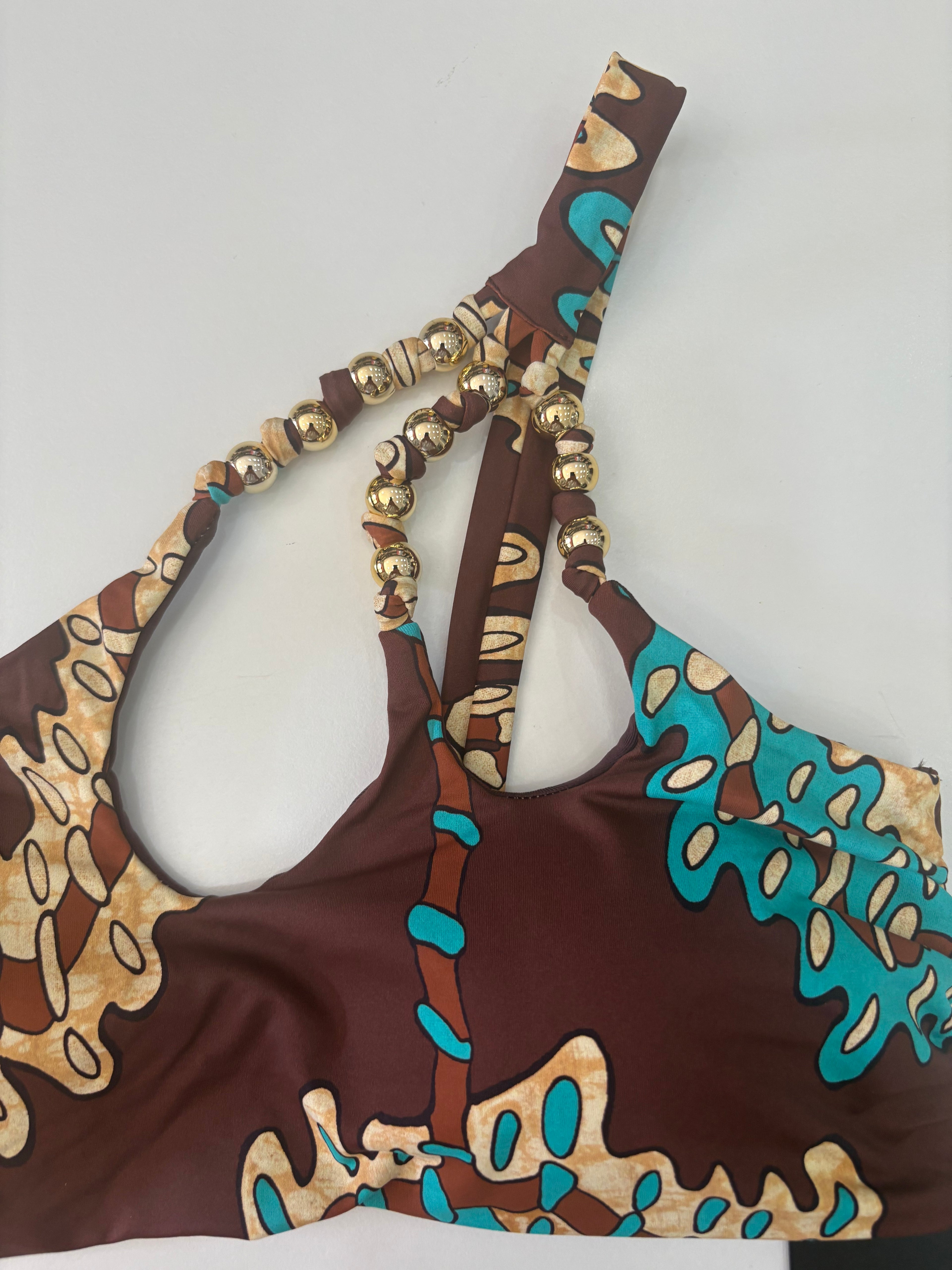 Bikini fascia monospalla