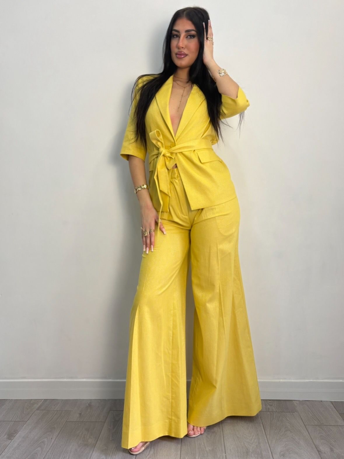 Tailleur lurex Twinset