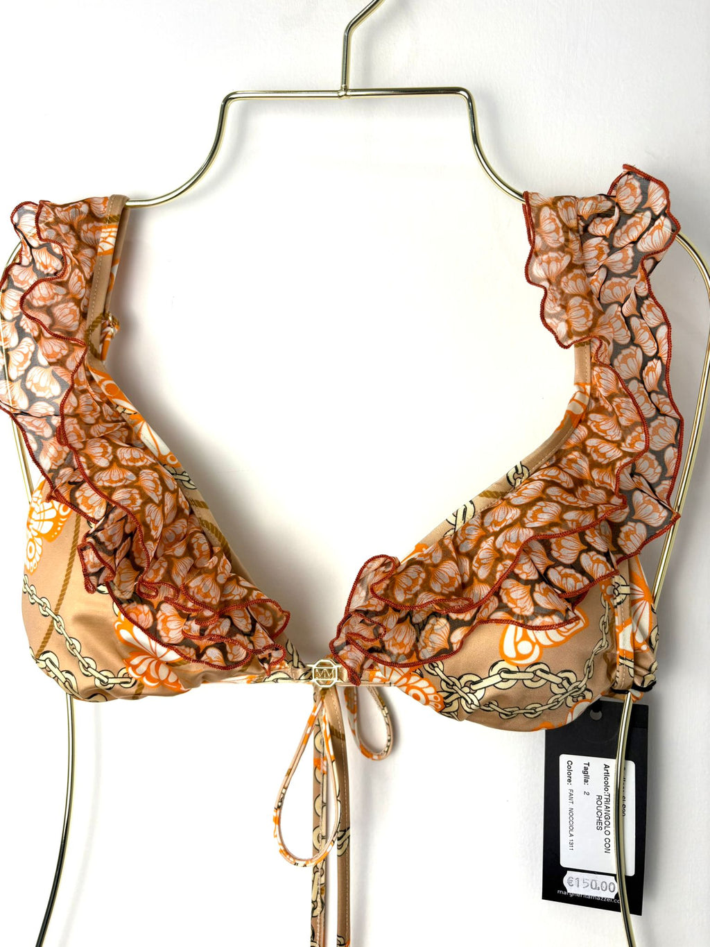 Triangolo rouches Slip coulisse