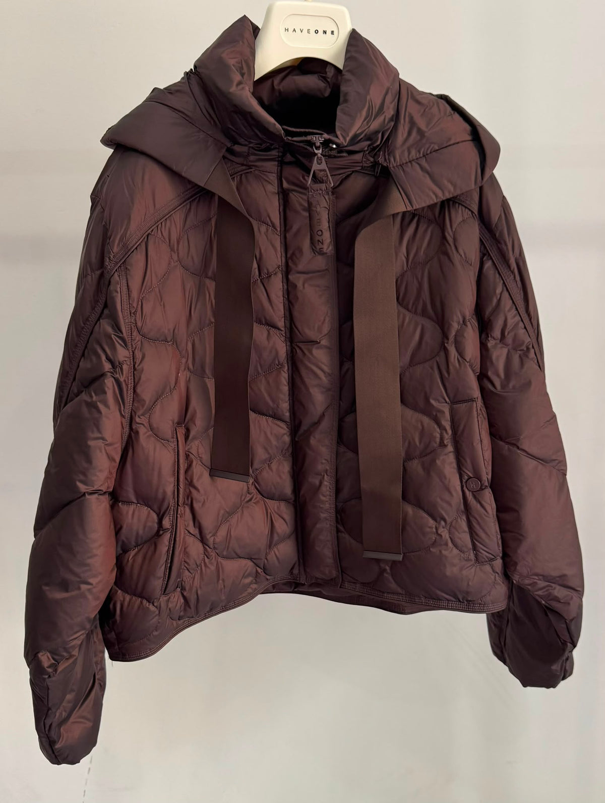 Piumino crop moro Haveone