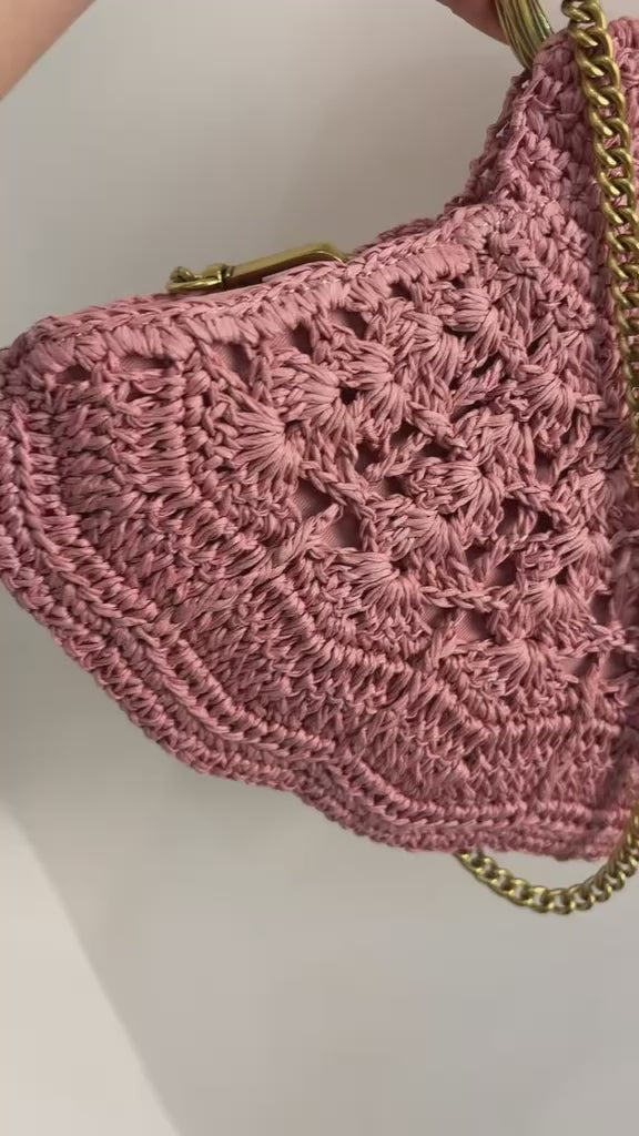 Borsa conchiglia (crochet)